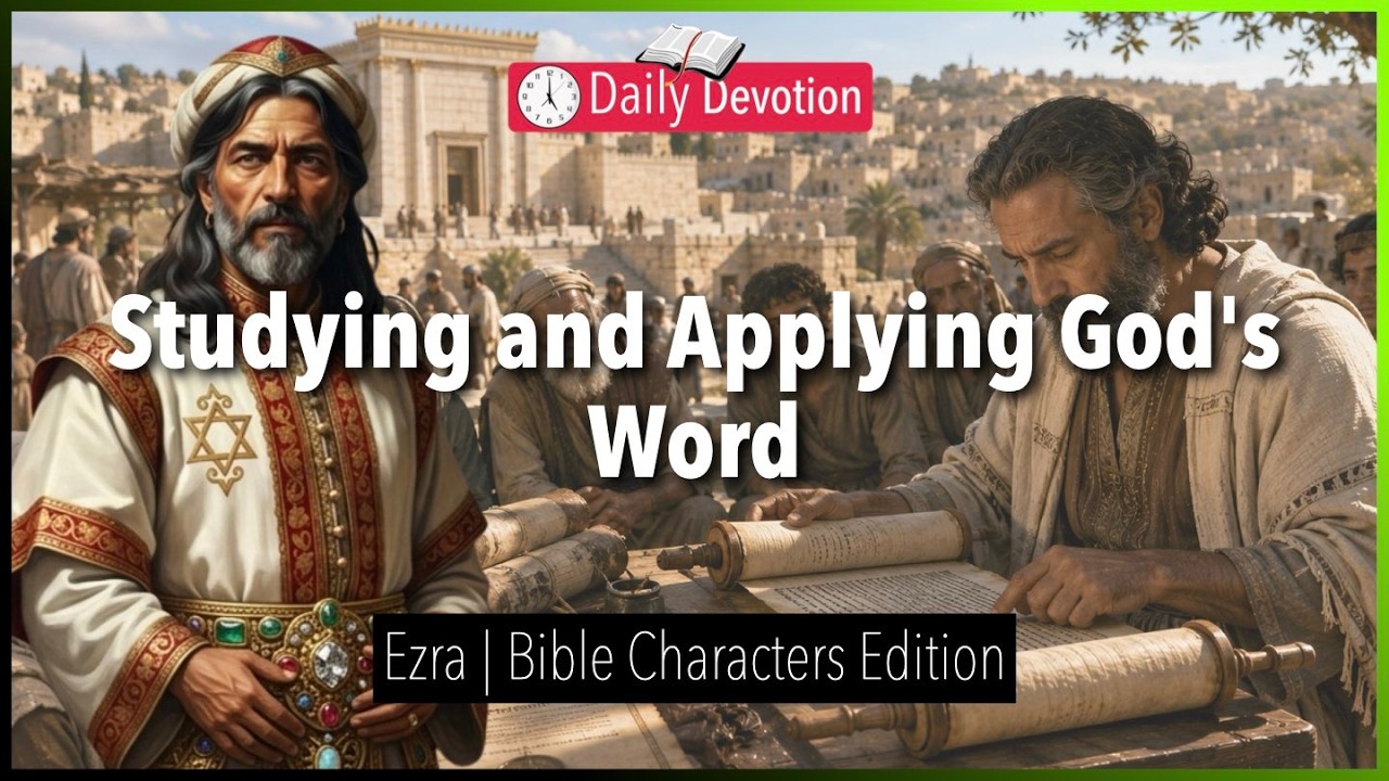 August 23: Studying and Applying God's Word - Ezra - Ezra 7 - 365 Daily Devotions cover art