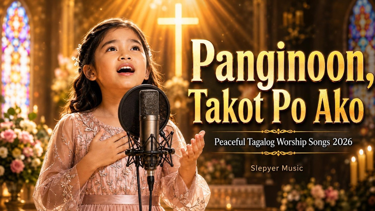 PANGINOON, TAKOT PO AKO🙏 Peaceful Tagalog Worship Songs 2026 | Morning Prayer cover art