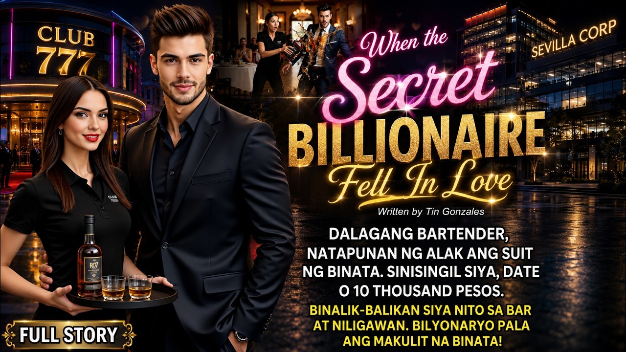DALAGANG BARTENDER NATAPUNAN NG ALAK ANG BINATA. PINAGBABAYAD SIYA, DATE O 10K? BILYONARYO PALA ITO! cover art