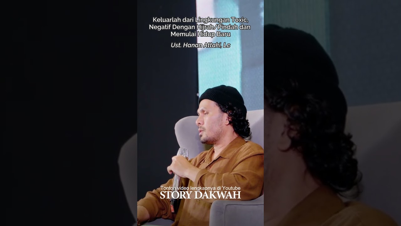 Keluarlah dari Lingkungan Toxic Dengan Pindah dan Memulai Hidup Baru #shorts #ustadzhananattaki cover art