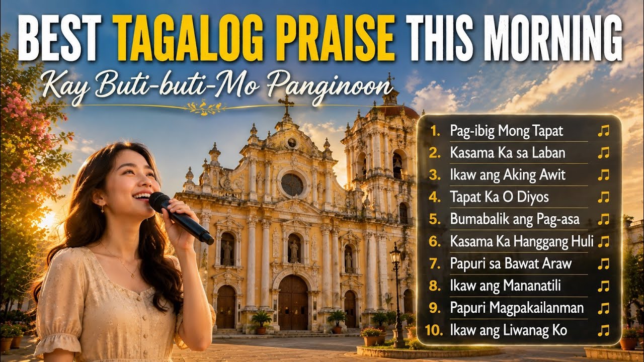 Morning Tagalog Worship 2026 | Kay Buti-buti Mo Panginoon 🙏 Praise & Thanksgiving Songs cover art