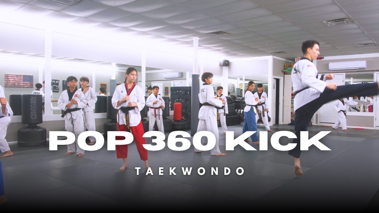 Pop 360 Roundhouse Kick Tutorial 2