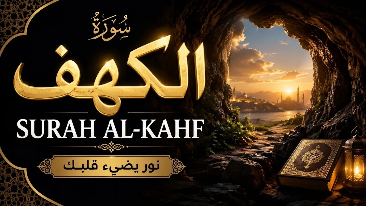 سورة الكهف كاملة | راحة لقلبك ونور لجمعتك | Surah Al-Kahf Fullالقارئ منصور علي cover art