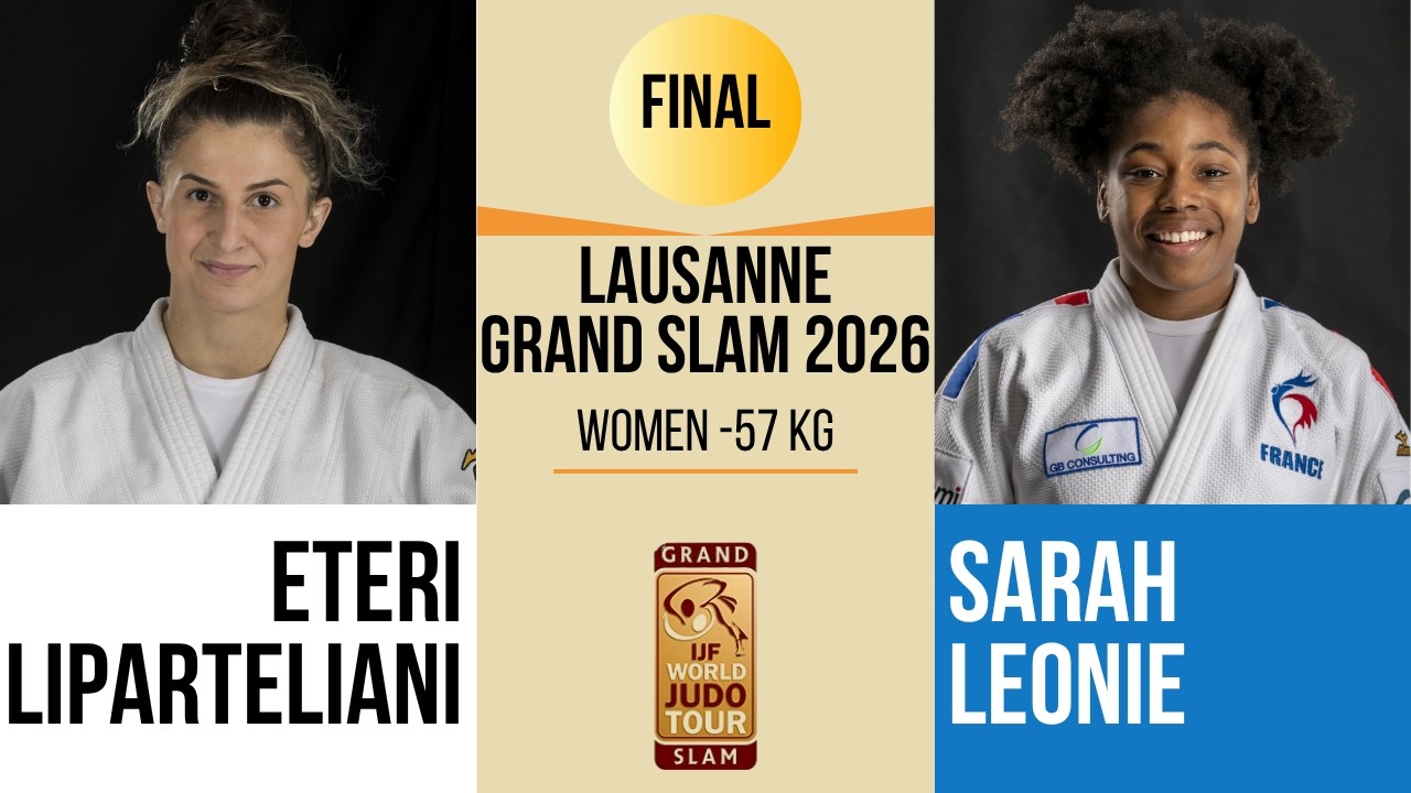 Sarah Leonie CYSIQUE VS Eteri LIPARTELIANI | Lausanne Grand Slam 2026 | GOLD -57 kg