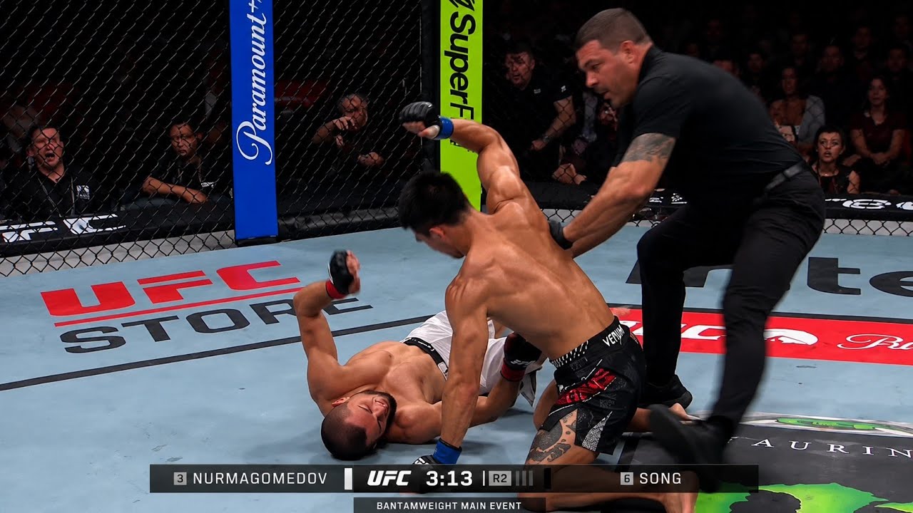 Umar Nurmagomedov vs Song Yadong Full Match Highlights - Song Yadong Knocks Out Umar Nurmagomedov