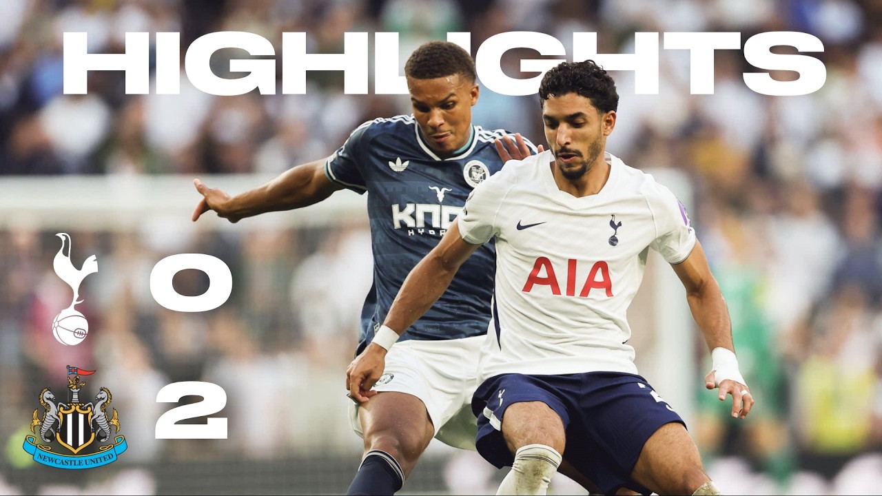 Spurs 0-2 Newcastle United | Premier League Highlights