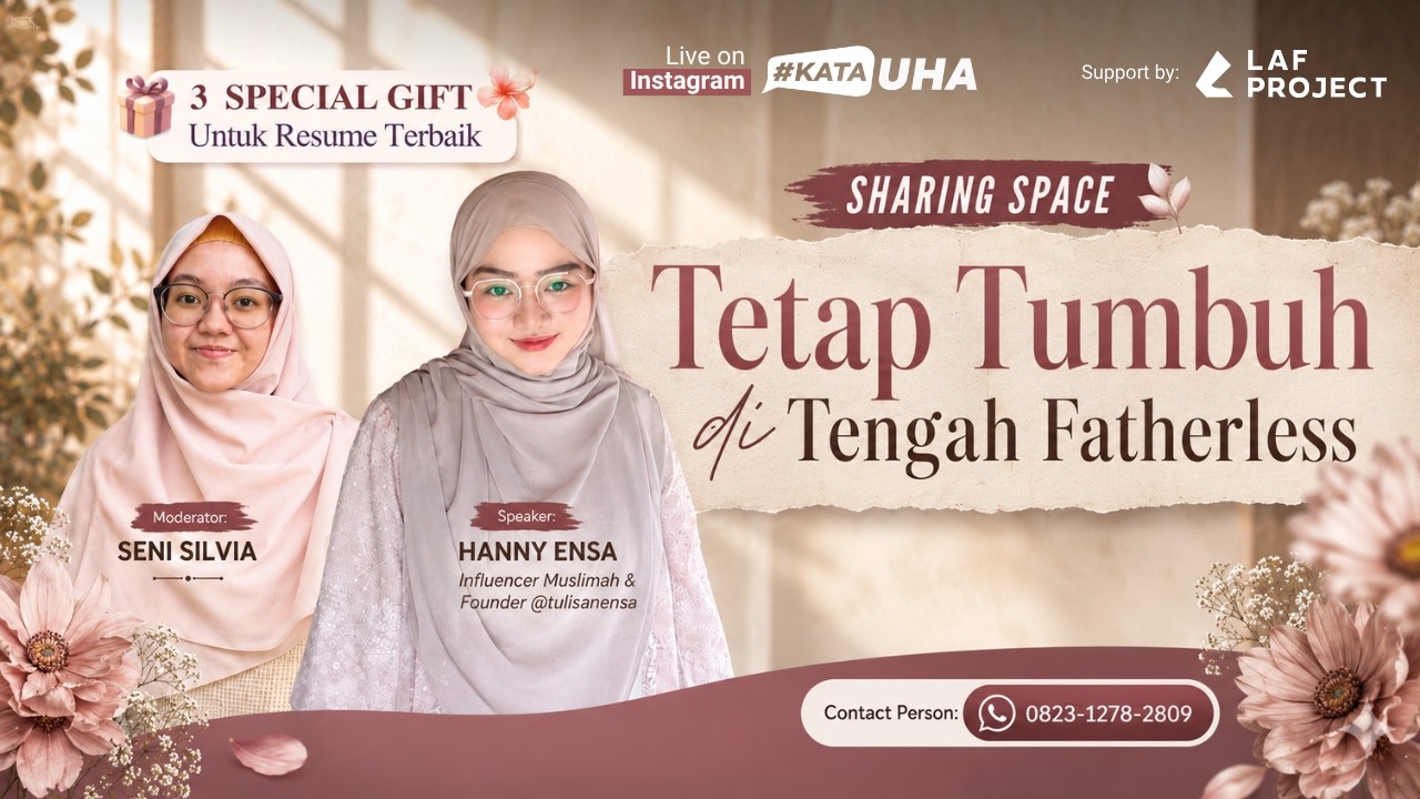 Tetap Tumbuh di Tengah Fatherless - Sharing Space cover art