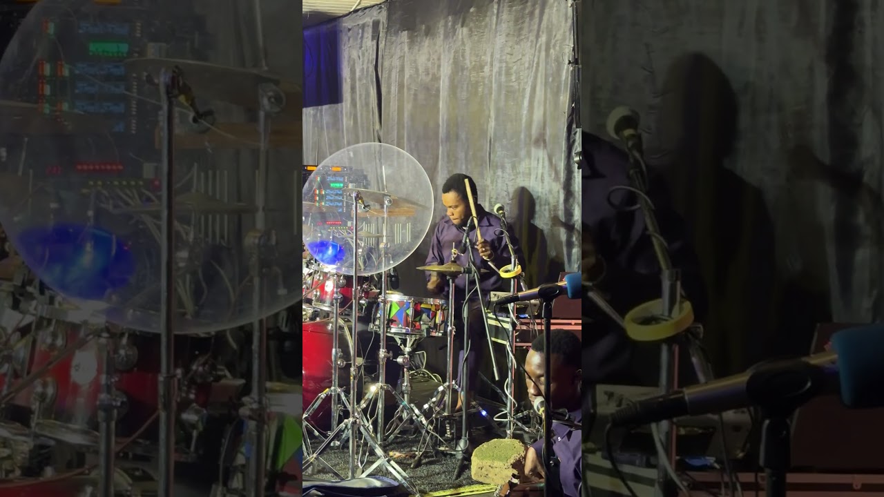 The drummer is on fire #gospelmusic #drummer cover art