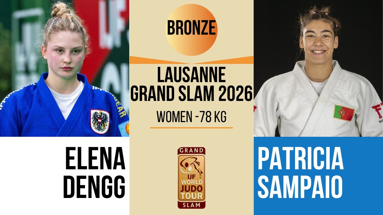 Elena DENGG VS Patricia SAMPAIO | Lausanne Grand Slam 2026 | BRONZE -78 kg