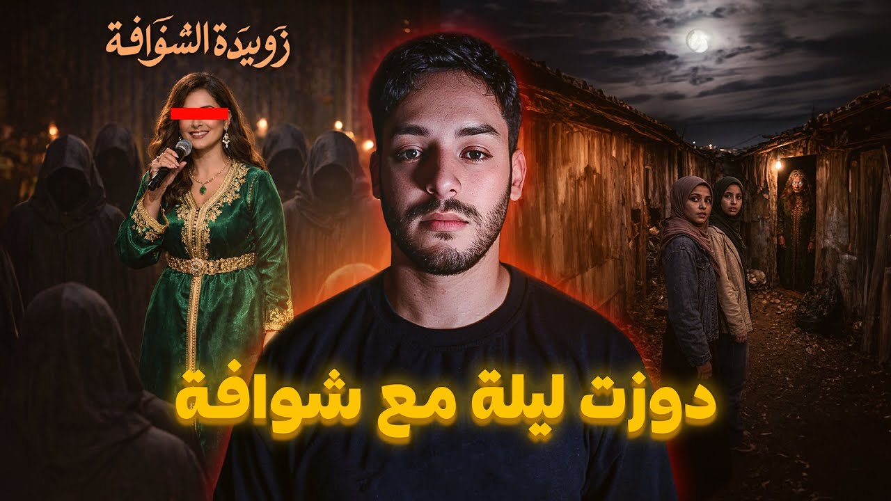 دوزت ليلة مع شوافة وطلعَات مغنية مشهورة فالمغرب 😱🇲🇦(عرس الجن المغربي) cover art