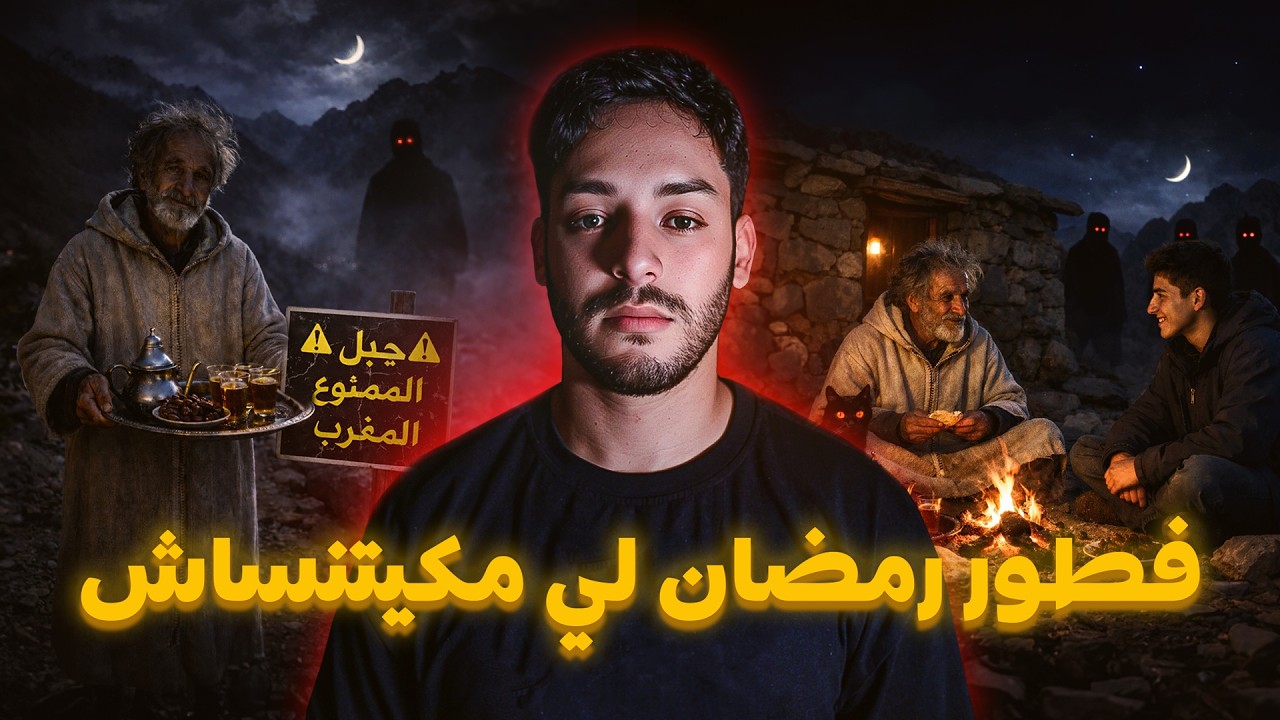 فطرت فرمضان مع الهاشمي فجبل ممنوع وكنت آخر واحد هبط منو حي 😱🔥 (قصة من أخطر ما سمعت) cover art