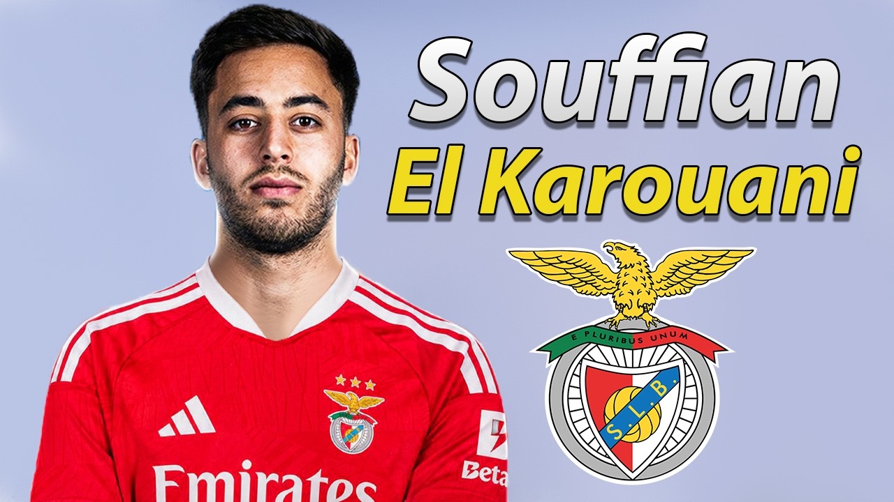 Souffian El Karouani ● Welcome to Benfica 2026 🔴⚪️🇲🇦 Best Skills, Assists, Tackles & Goals
