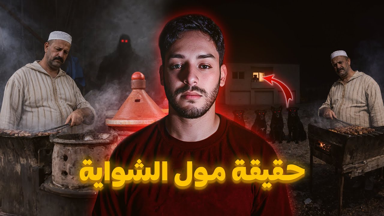 كريت دار فالصويرة مقابلة مع مول الشواية و اللي شفت بالليل حيّرني 😱🔥 (قصة خطيرة) cover art