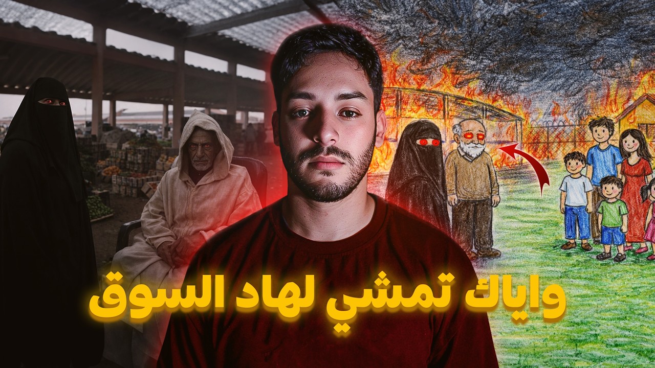 السوق الشعبي المغربي لي ما خاصكش تدخل ليه ولي سكن حداه ندم 😱🔥 (قصة من أغرب ما سمعت) cover art