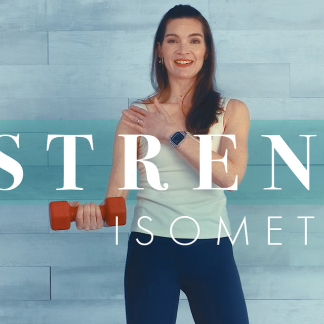 1 Dumbbell Strength Training w/ Isometrics // Functional Exercise for Beginners & Seniors