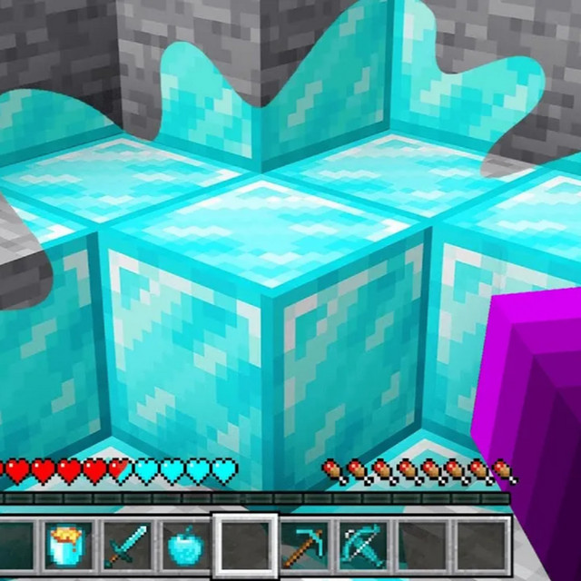 TOUT CE QUE JE TOUCHE se Transforme en DIAMANT sur Minecraft ! cover art