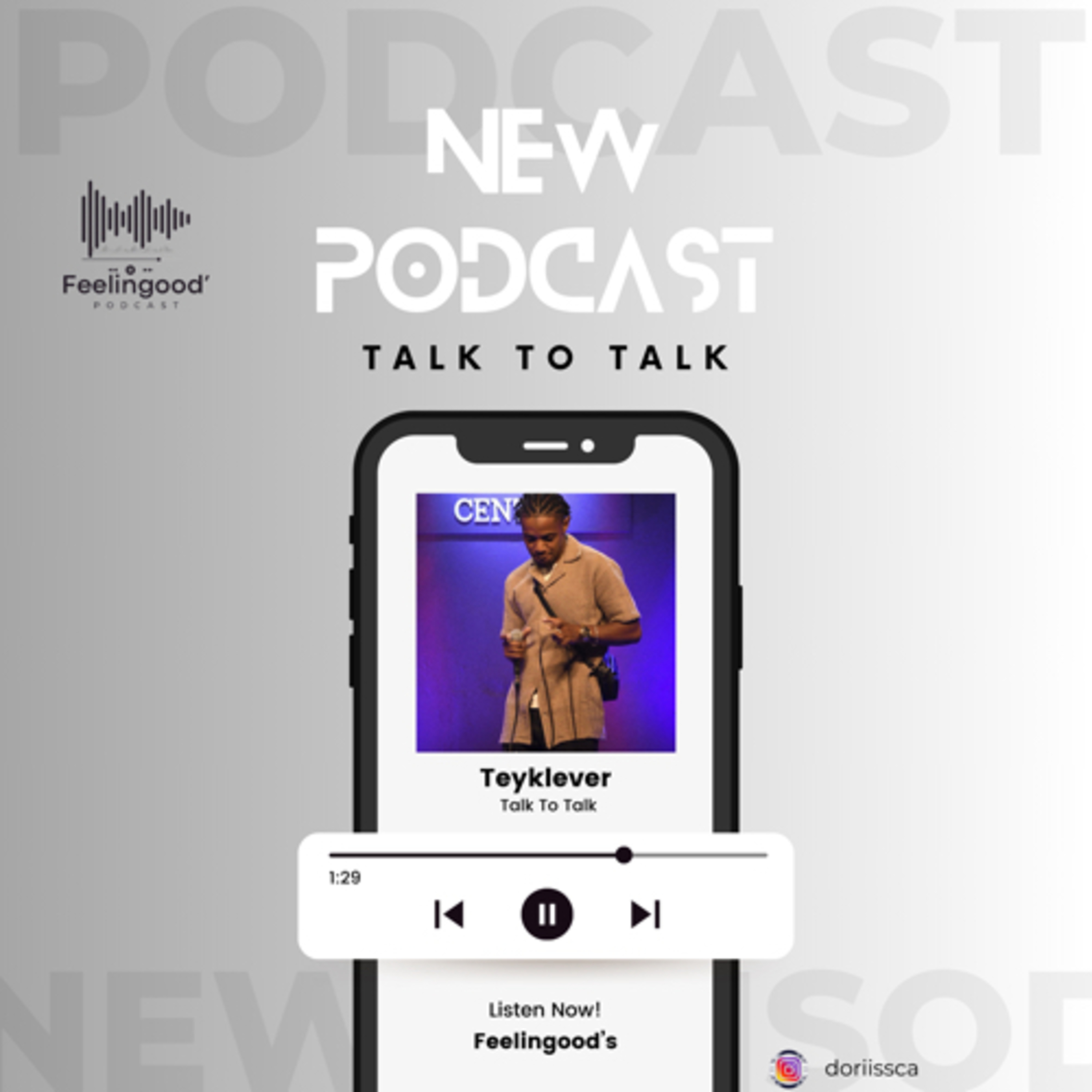 TalkToTalk With Teyklever cover art