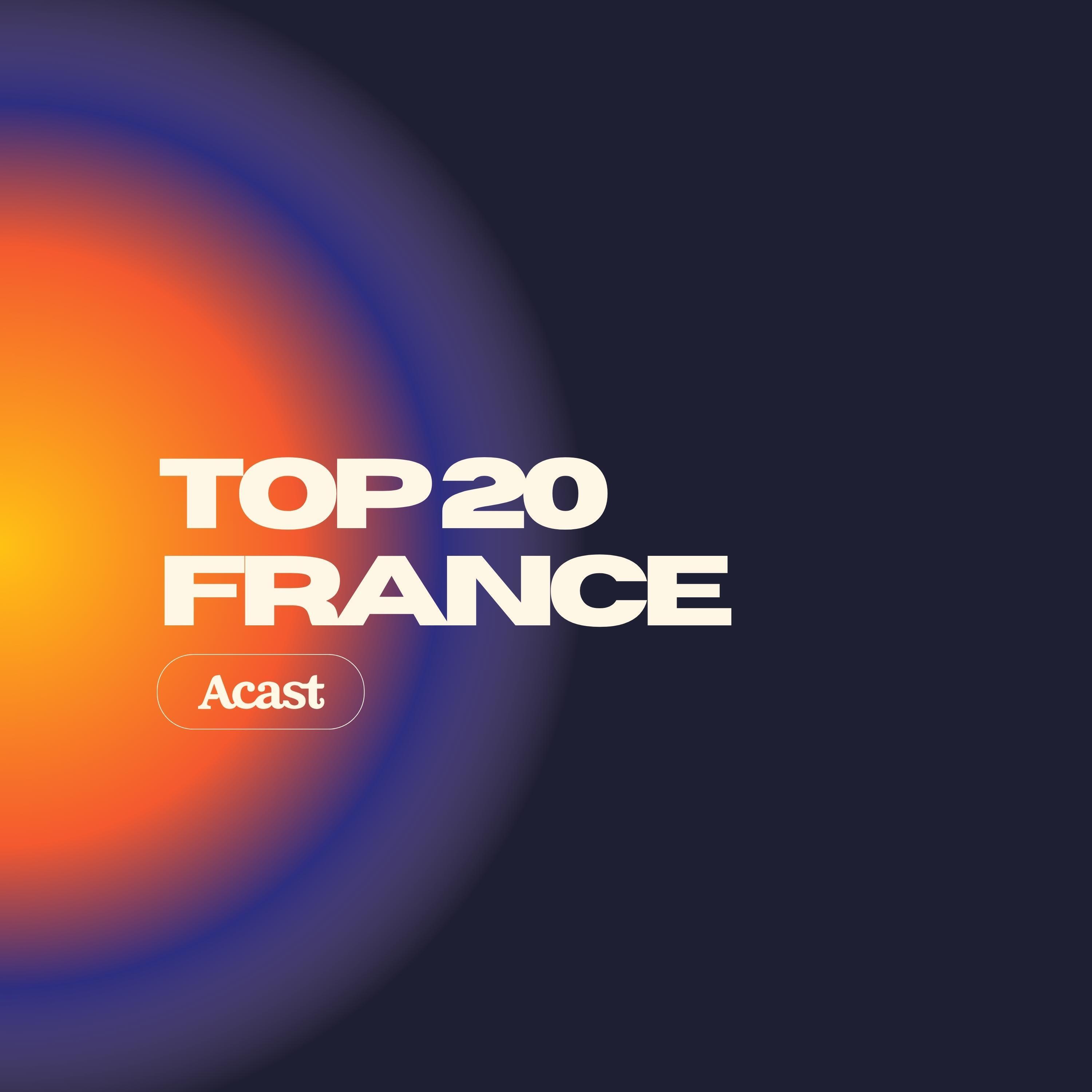 Playlist Top 20 France : les premiers podcasts français cover art