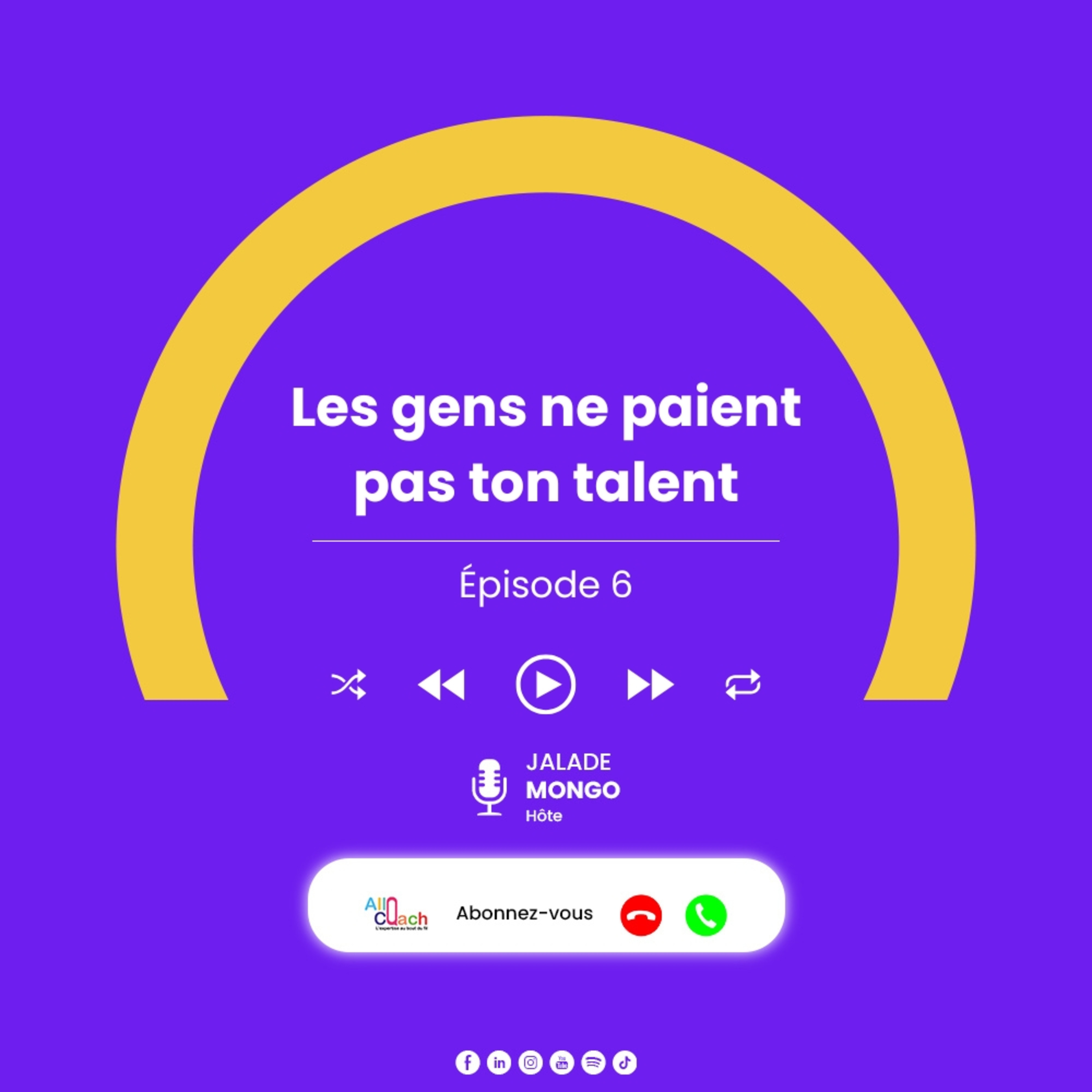 Les gens ne paient pas ton talent cover art