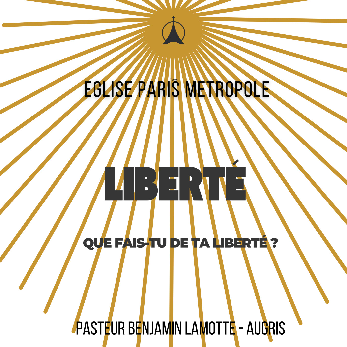 Que fais-tu de ta liberté ? | Pasteur Benjamin LAMOTTE - AUGRIS