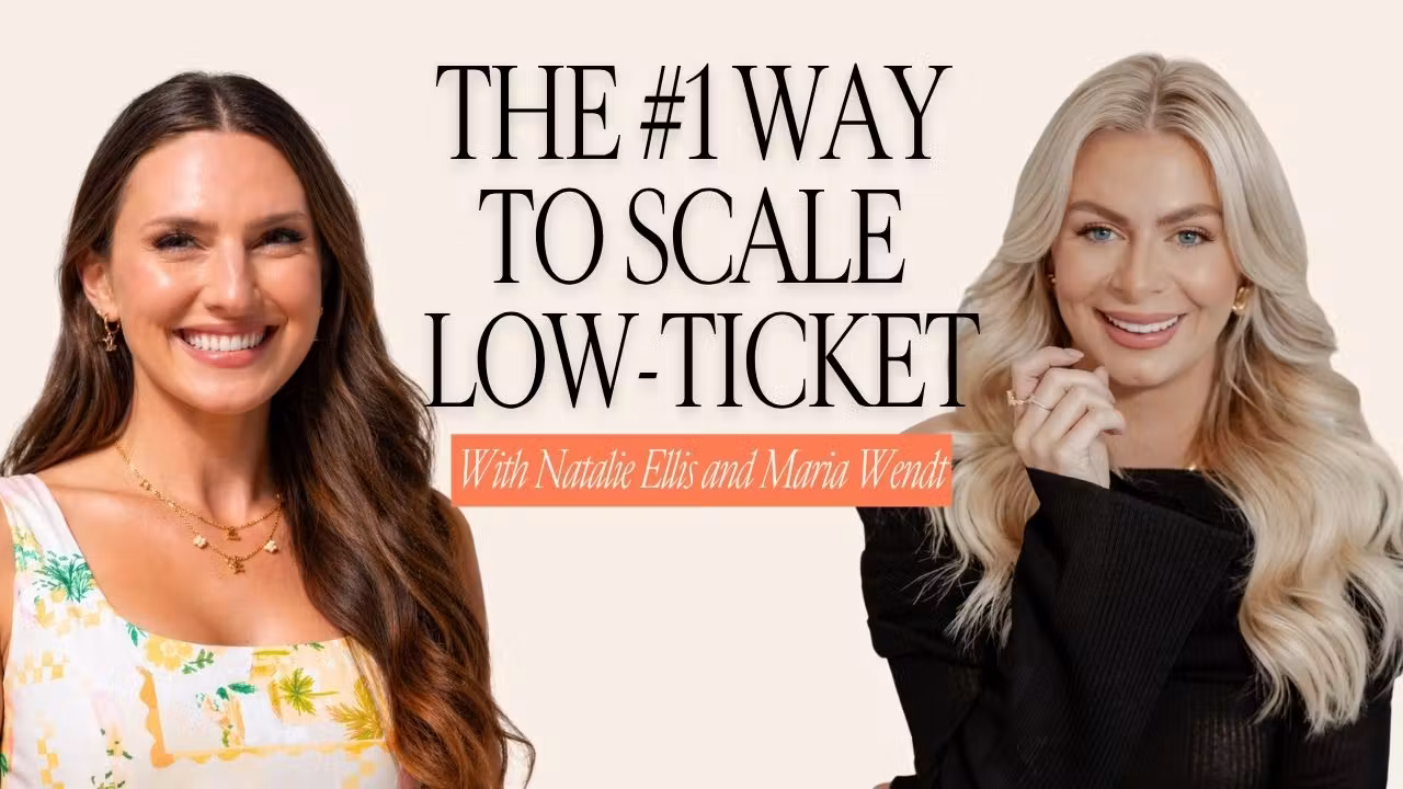 488: Maria Wendt on Building A $1M/Month Low-Ticket Business cover art
