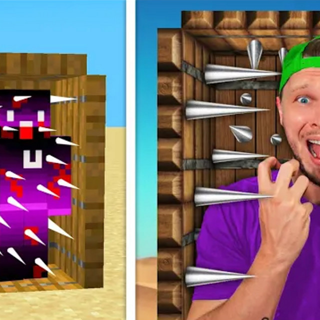 Minecraft, mais j'obtiens n'importe quel HACK effrayant que je construis ! (LEGO MINECRAFT) cover art