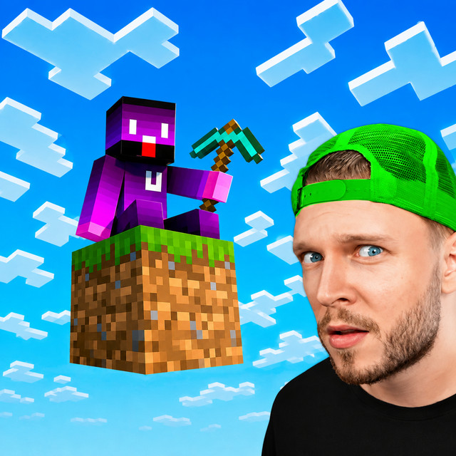 Minecraft, Mais il Y A QU’UN SEUL BLOC ! cover art