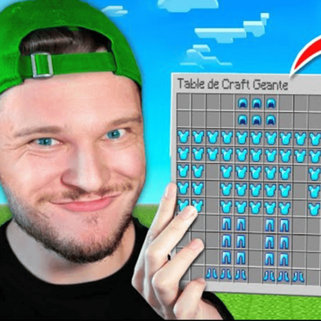 Minecraft, mais les crafts sont geants ! cover art