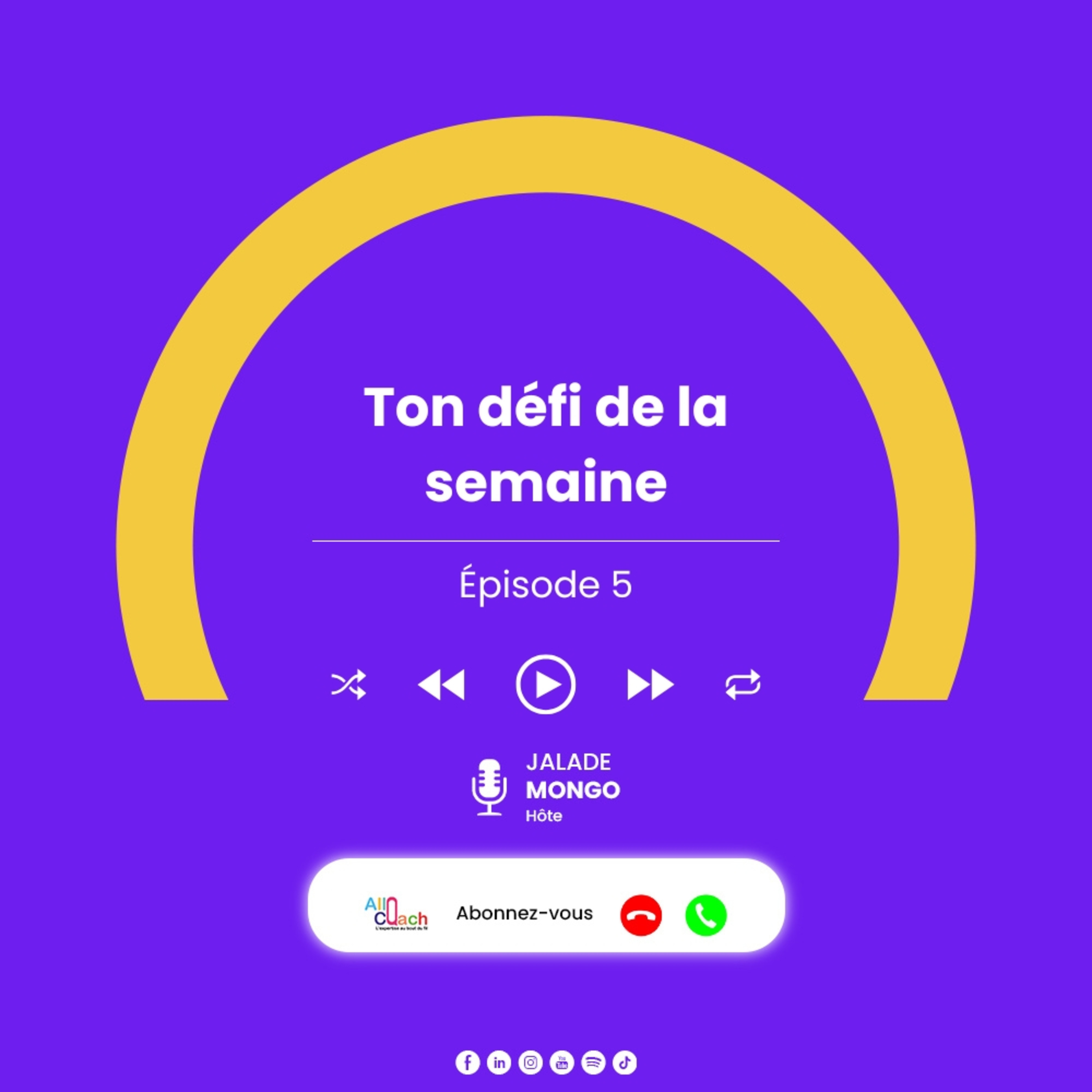 Ton défi de la semaine cover art