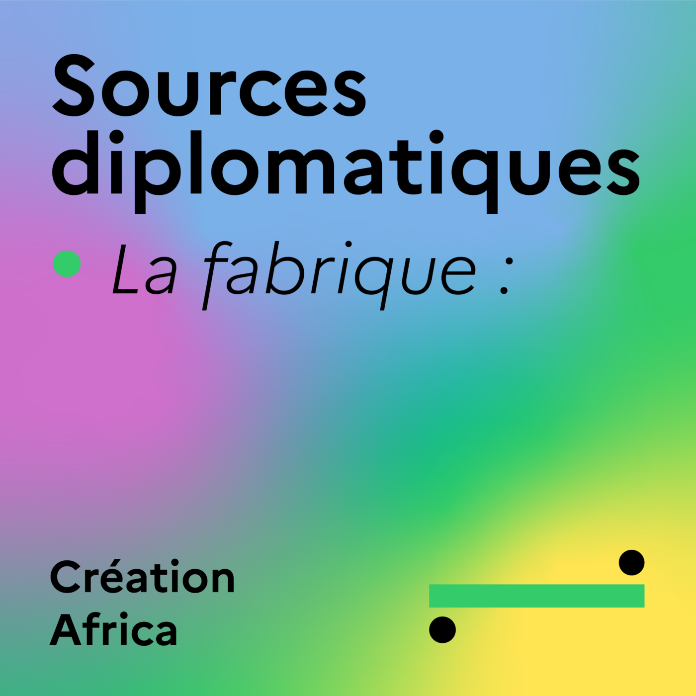 La fabrique : Création Africa cover art
