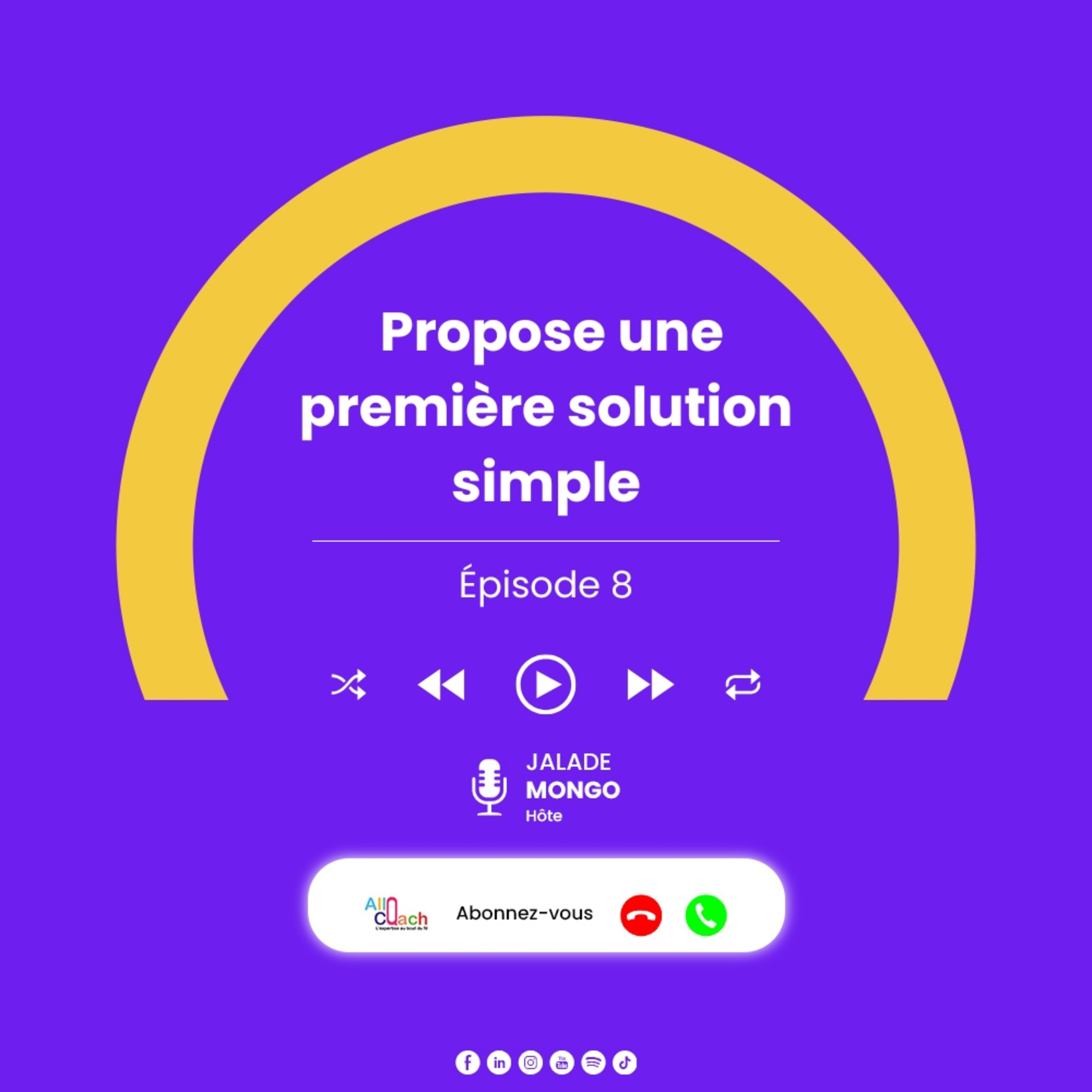 Propose une première solution simple