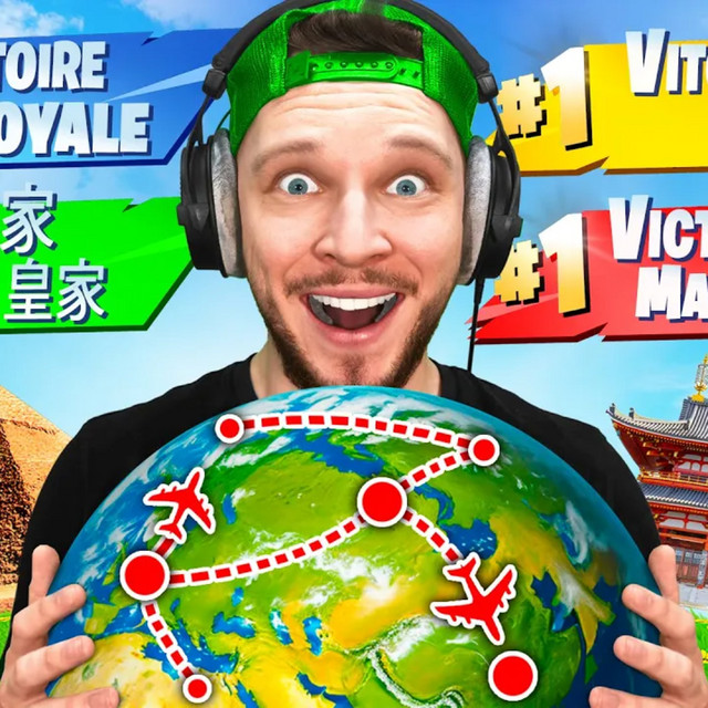 J'ai gagné dans Différents Pays !