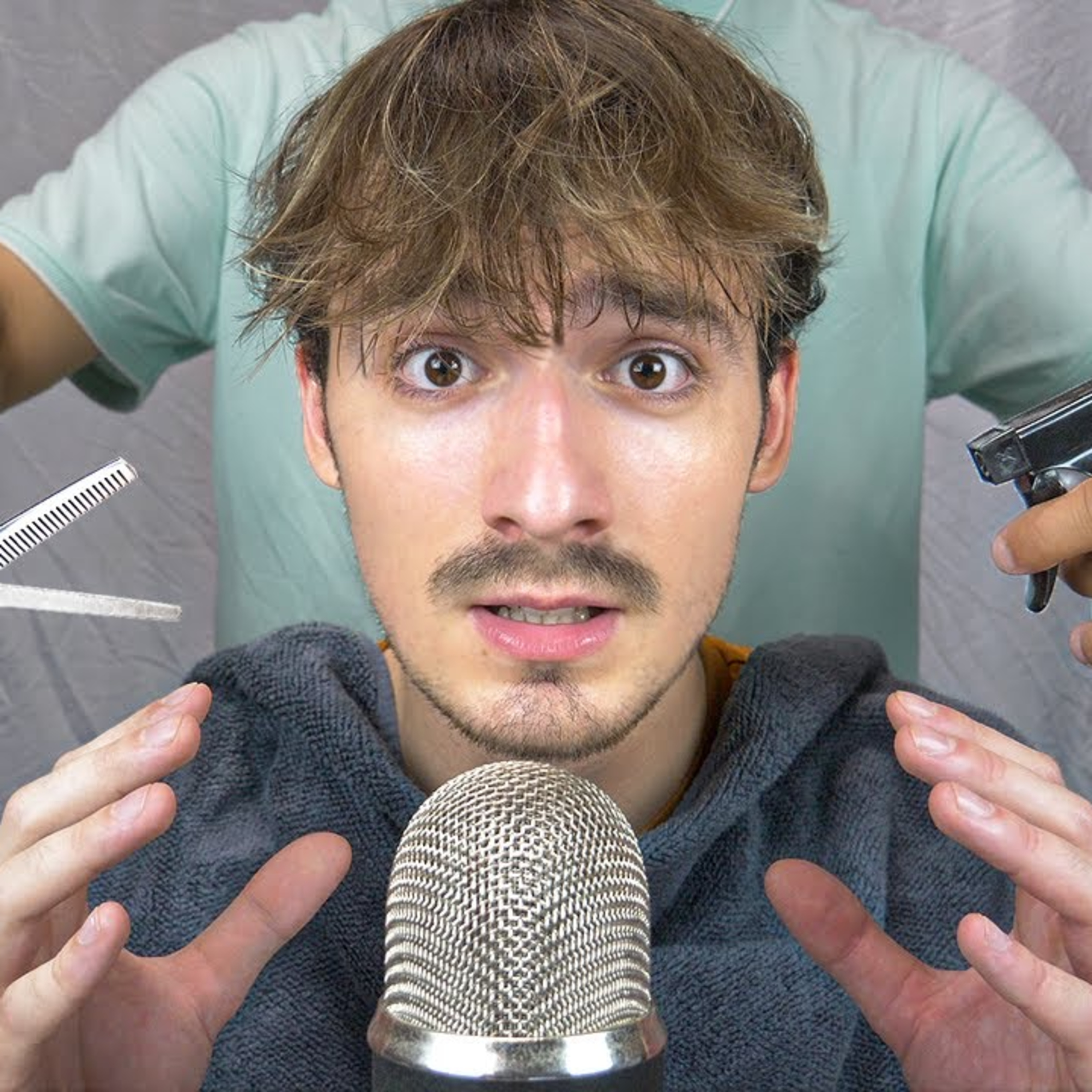 FAST ASMR The MOST Realistic Barbershop Haircut EVER ✂️ cover art
