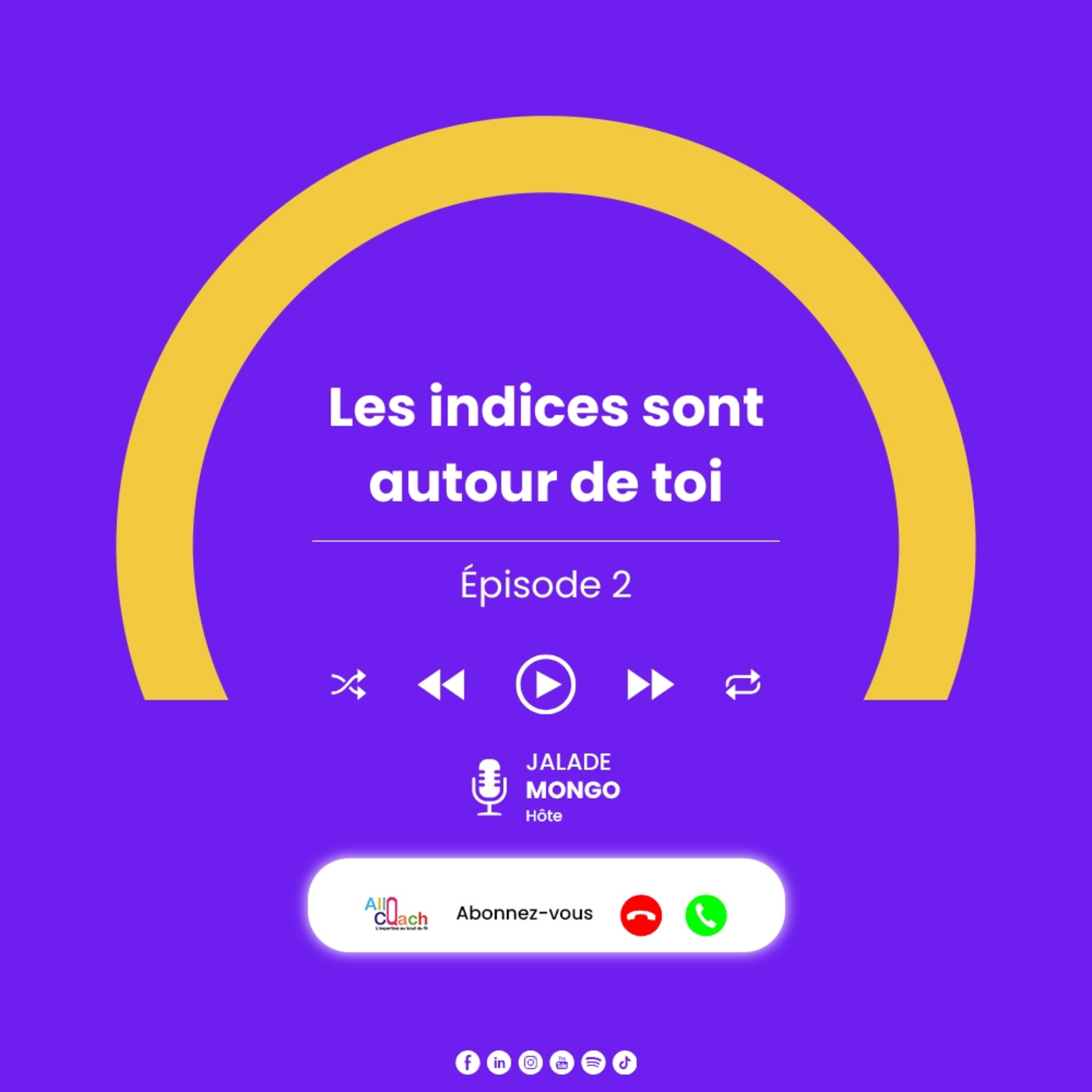 Les indices sont autour de toi cover art