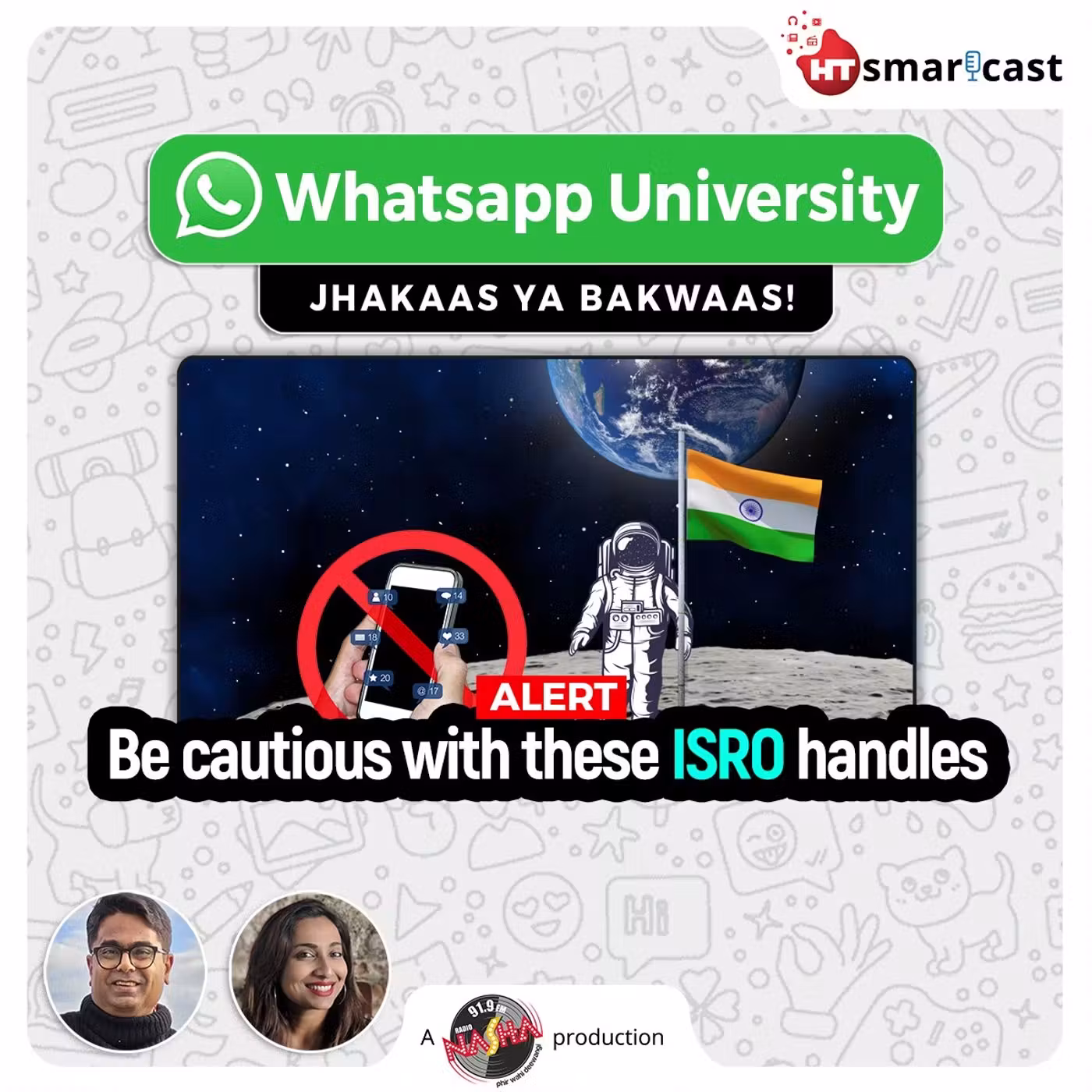 Alert: Be cautious with these ISRO handles