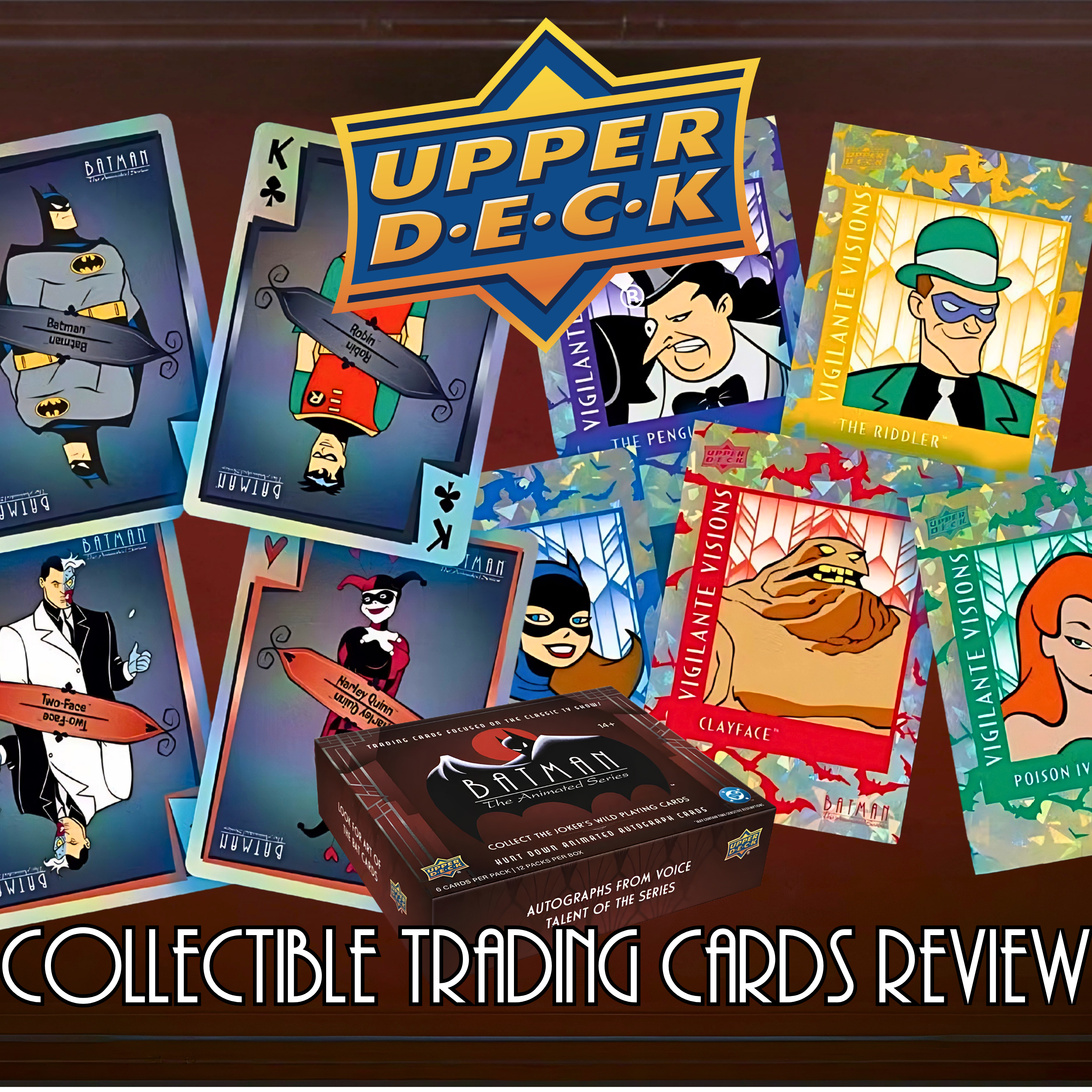 BTAS Trading Cards Review w/ Upper Deck