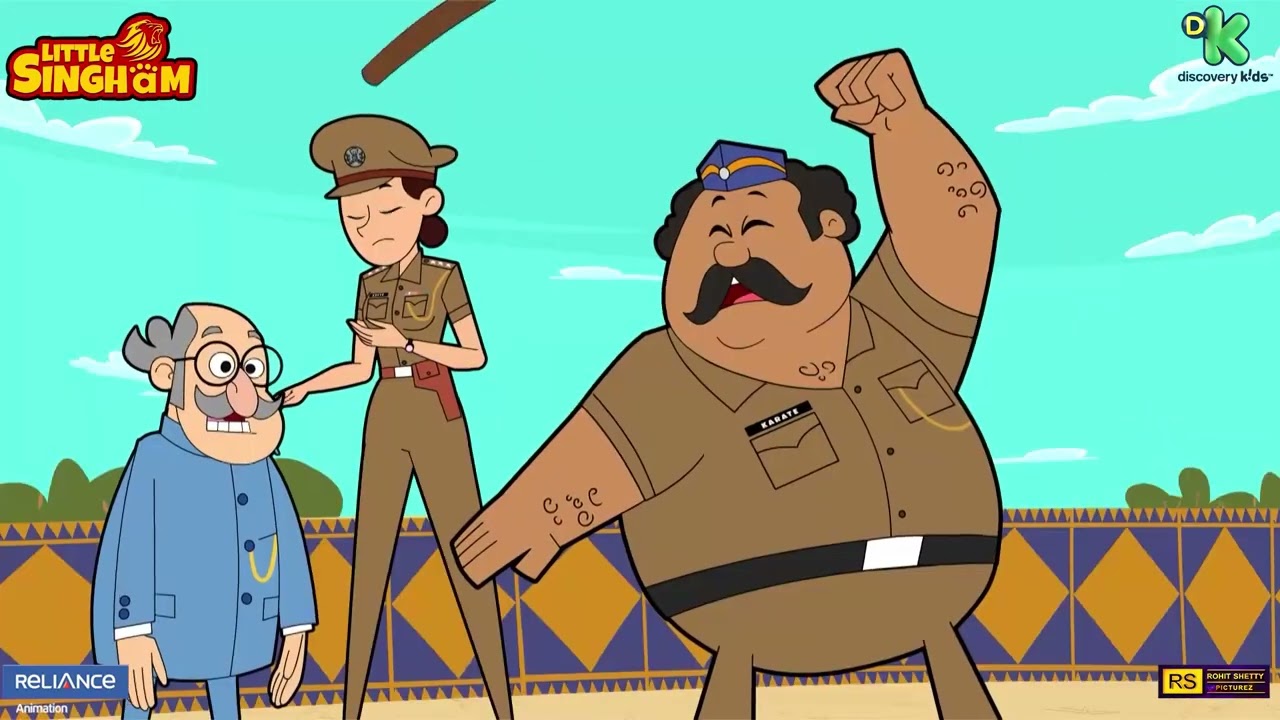 Hawaldaar Karate Funny Moments | Funny Cartoon |  Funny Kids Video - Discovery Kids India