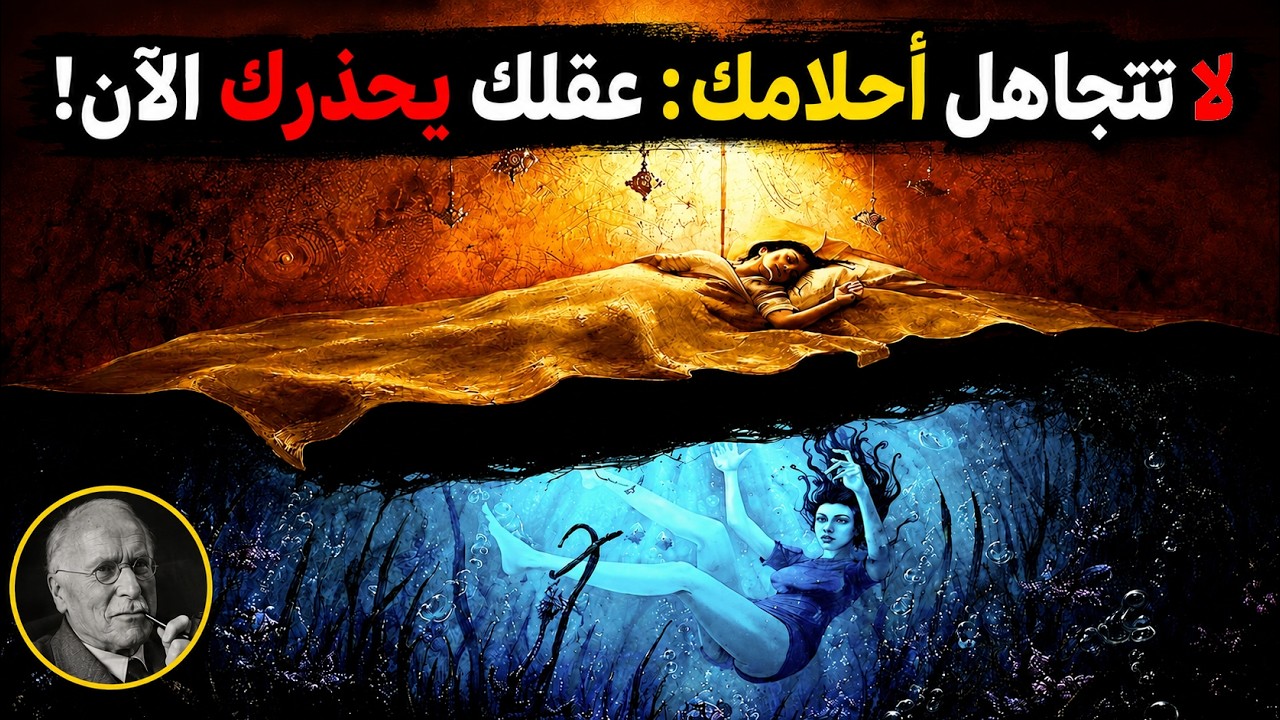 عقلك يتكلم كل ليلة... اكتشف ما يحاول إخفاءه عنك بأسلوب كارل يونغ! cover art