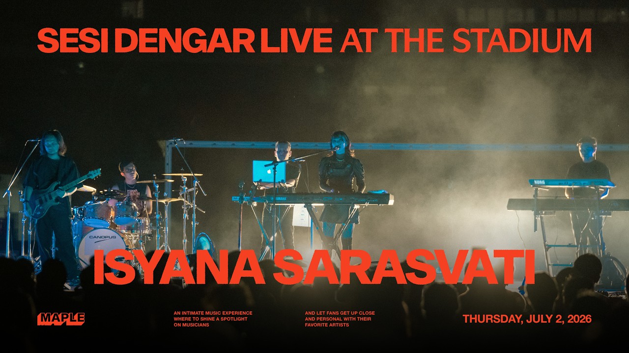 Isyana Sarasvati at #SesiDengarLive: At The Stadium | Gelora Bung Karno cover art