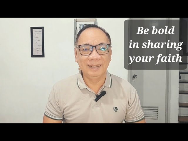 Daily Devotions in Tagalog: Be Bold in Sharing Your Faith cover art