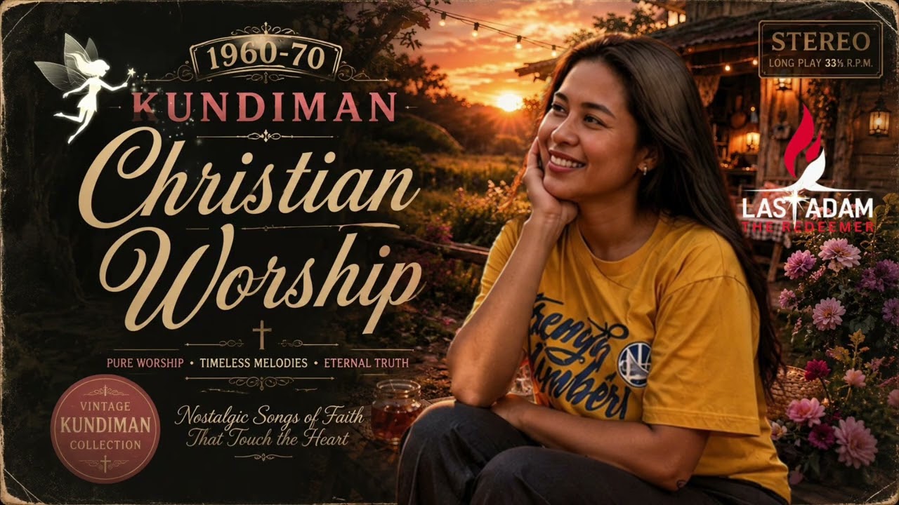 1960 kundiman Christian Worship (nostalgic worship) | Last Adam ‘26 cover art