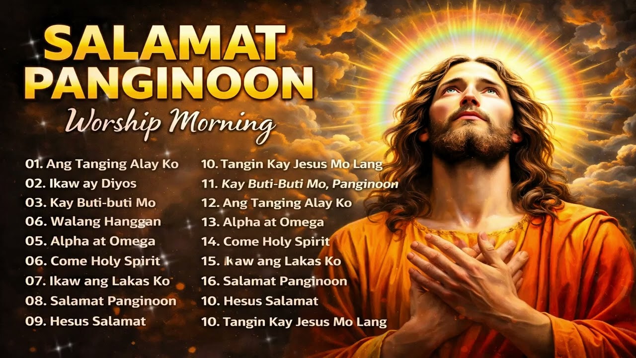 Tagalog Christian Worship Songs 2024 For Praise Morning 🌟 KAY BUTI-BUTI MO PANGINOON LYRICS🙏 cover art