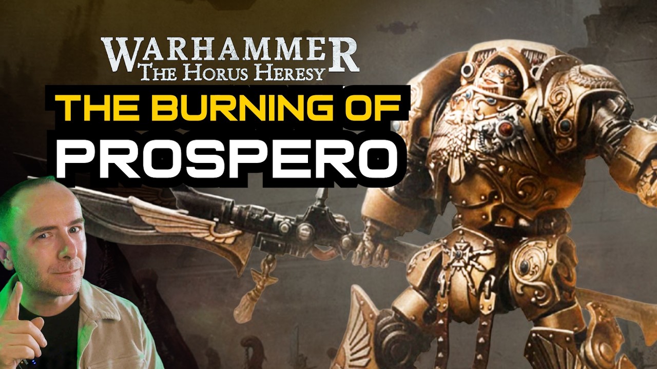 The Burning of Prospero - Warhammer 40k Lore cover art