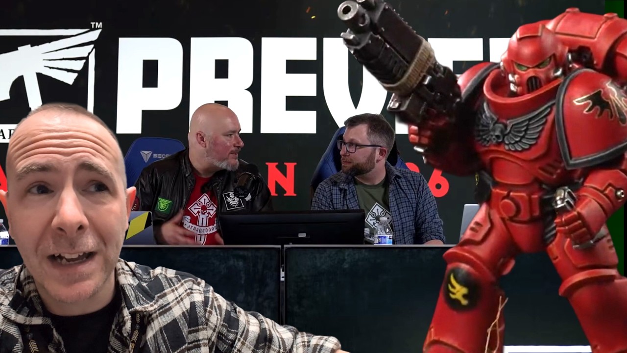I went to the ADEPTICON WARHAMMER PREVIEW 2026! cover art