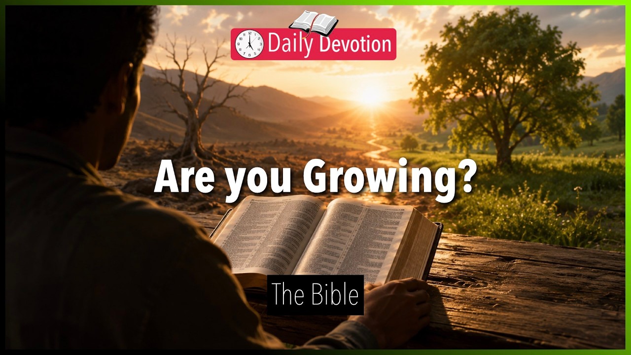August 25: Are you growing? - The Bible - Philippians 3:8 - 365 Daily Devotions cover art