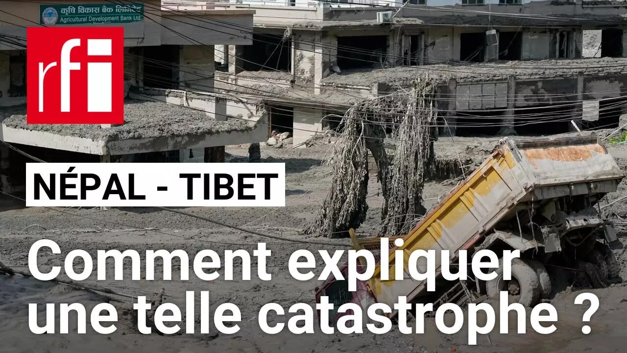 Les crues au Népal et au Tibet sont dues à « la fonte du permafrostxa0» liée au changement climatique cover art