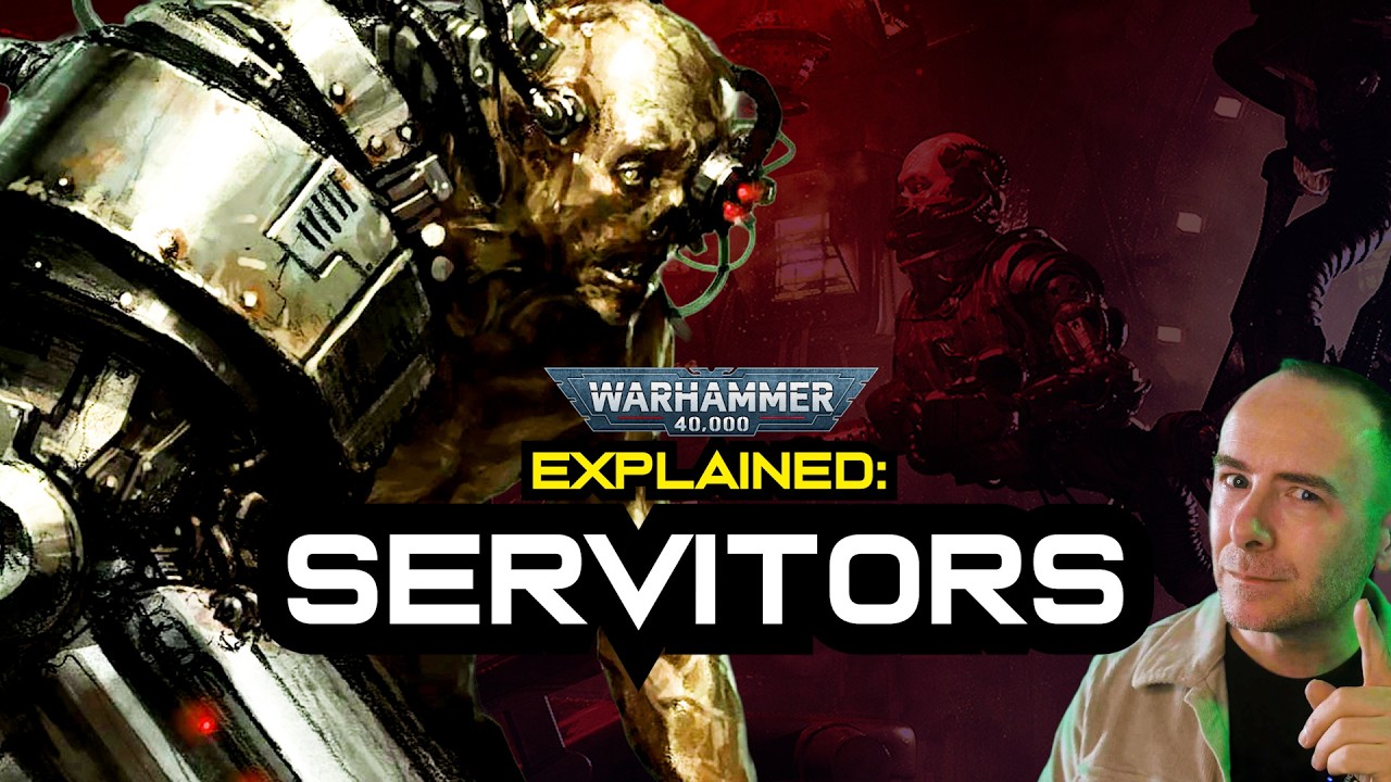 What Are SERVITORS? | Warhammer 40k Lore cover art