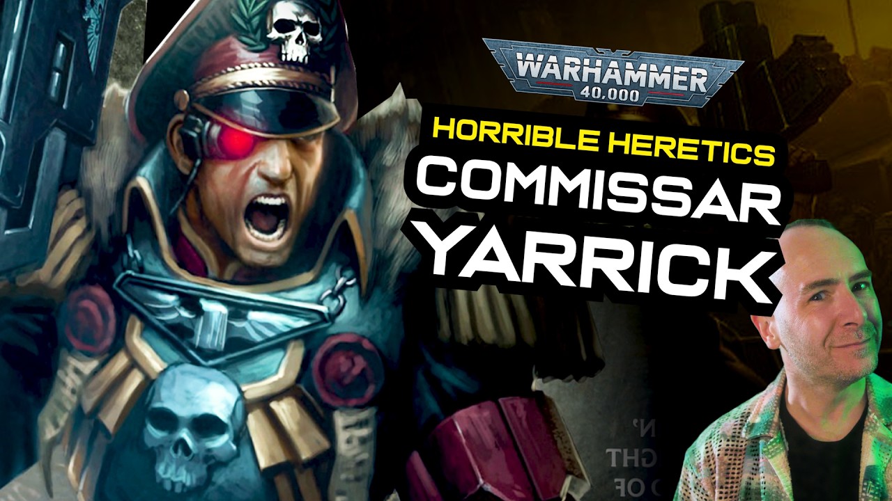 COMMISSAR YARRICK: Hero of Hades Hive | Warhammer 40k Lore cover art