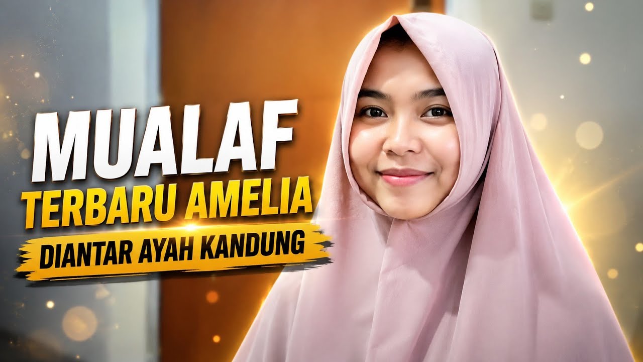 TRENDING MUALAF TERBARU AMELIA DIANTAR AYAH KANDUNG NYA LANGSUNG UNTUK MEMELUK AGAMA ISLAM cover art