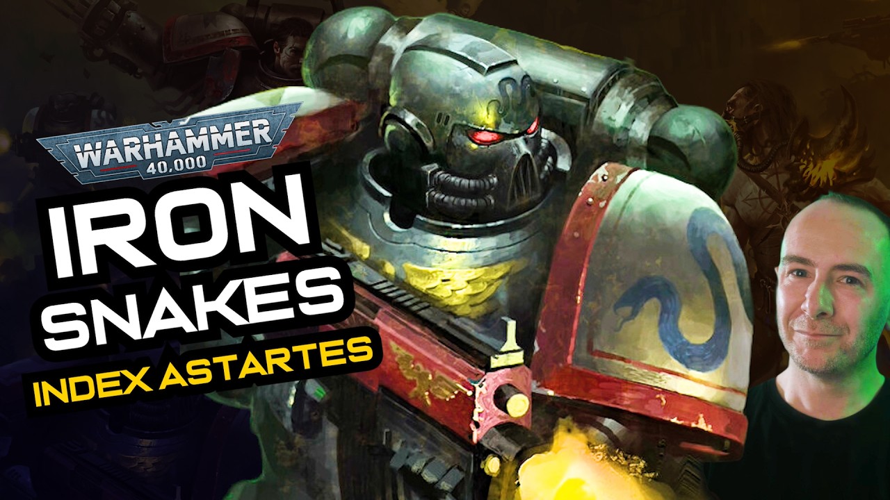 The IRON SNAKES Chapter: Origins & Lore | Warhammer 40,000 Index Astartes cover art